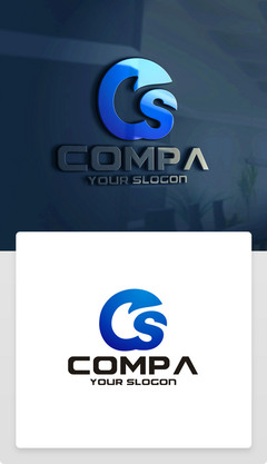 CS電子行業(yè)電子產(chǎn)品網(wǎng)絡(luò)科技LOGO設(shè)計圖片素材-高清ai模板下載(0.69MB)-電子行業(yè)logo大全-